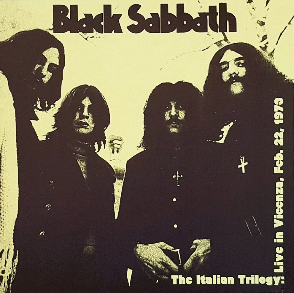 BLACK SABBATH – Italian Trilogy: Live In Vicenza, Feb 22 1973 2xLP