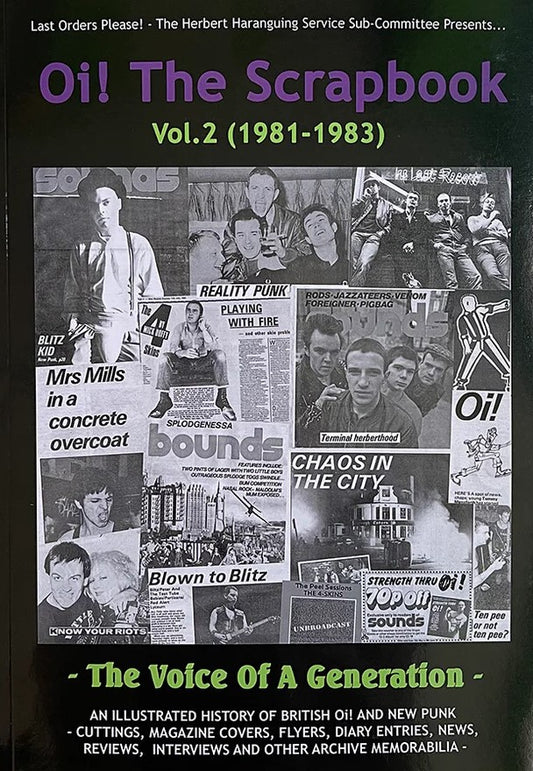 OI! The Scrapbook Vol. 2 (1981-1983) : Voice of a Generation