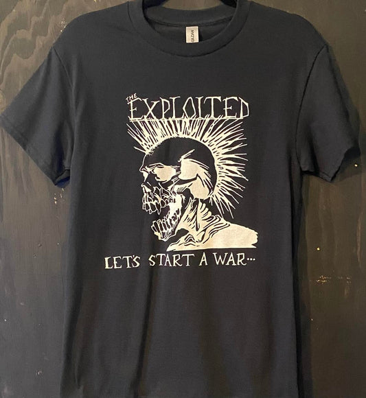 EXPLOITED | Let's Start A War T-Shirt (Black)