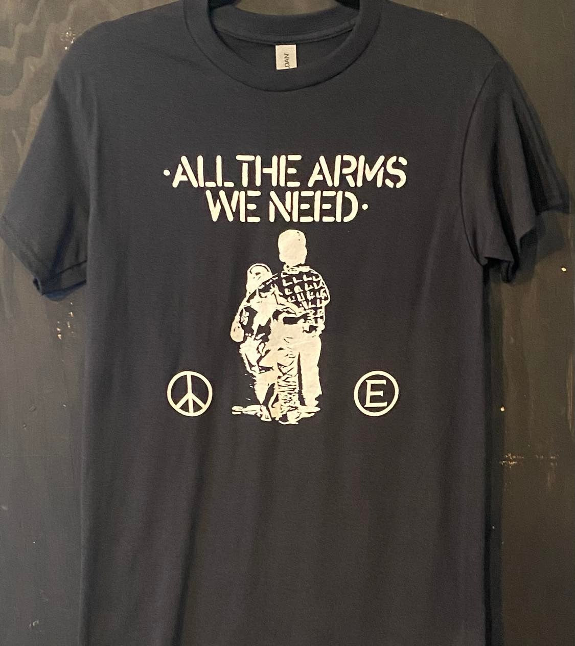 FLUX OF PINK INDIANS | all the arms we need t-shirt