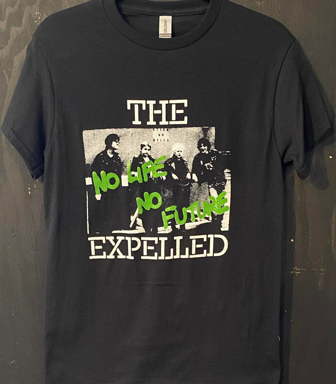 EXPELLED | no life no future t-shirt