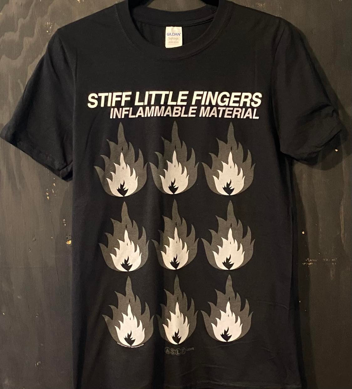 STIFF LITTLE FINGERS | Inflammable Material T-Shirt