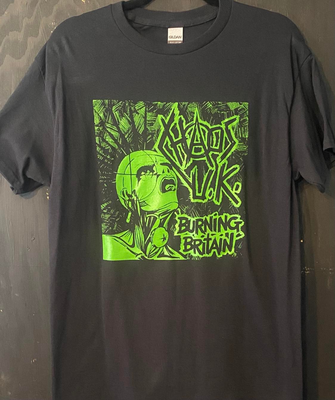 CHAOS U.K. | Burning Britain T-Shirt