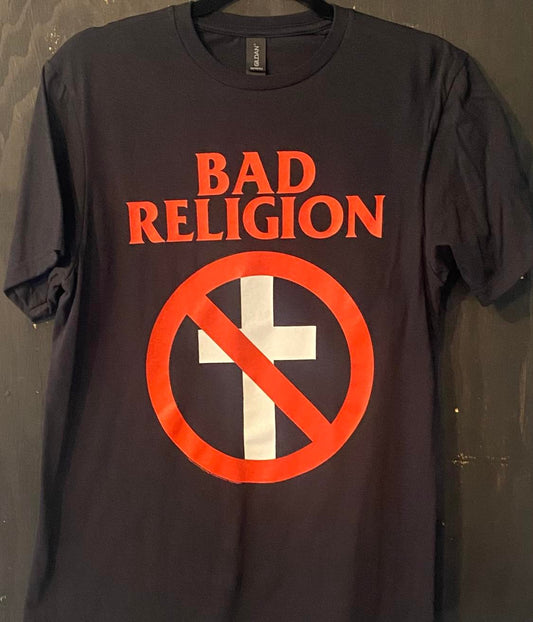 BAD RELIGION | Cross Logo T-Shirt