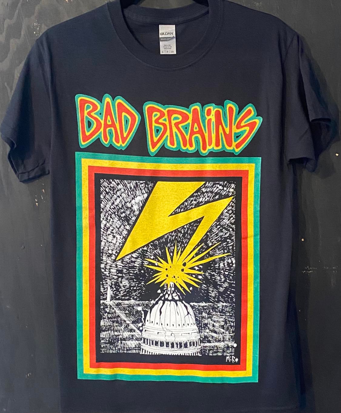 BAD BRAINS | banned in dc t-shirt (large print)