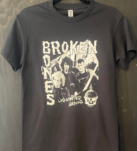 BROKEN BONES | Liquidated Brains T-Shirt