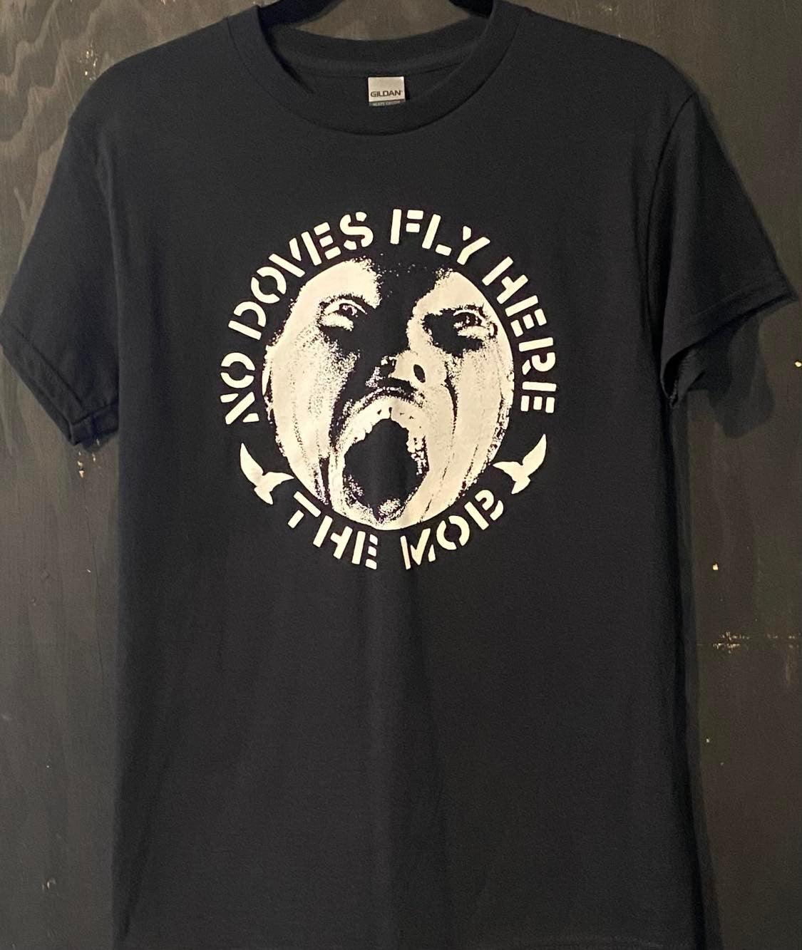 MOB | no doves fly here t-shirt