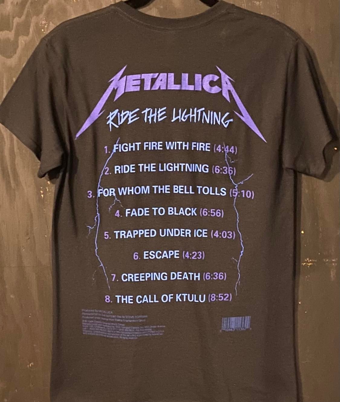 METALLICA | Ride The Lightning T-Shirt