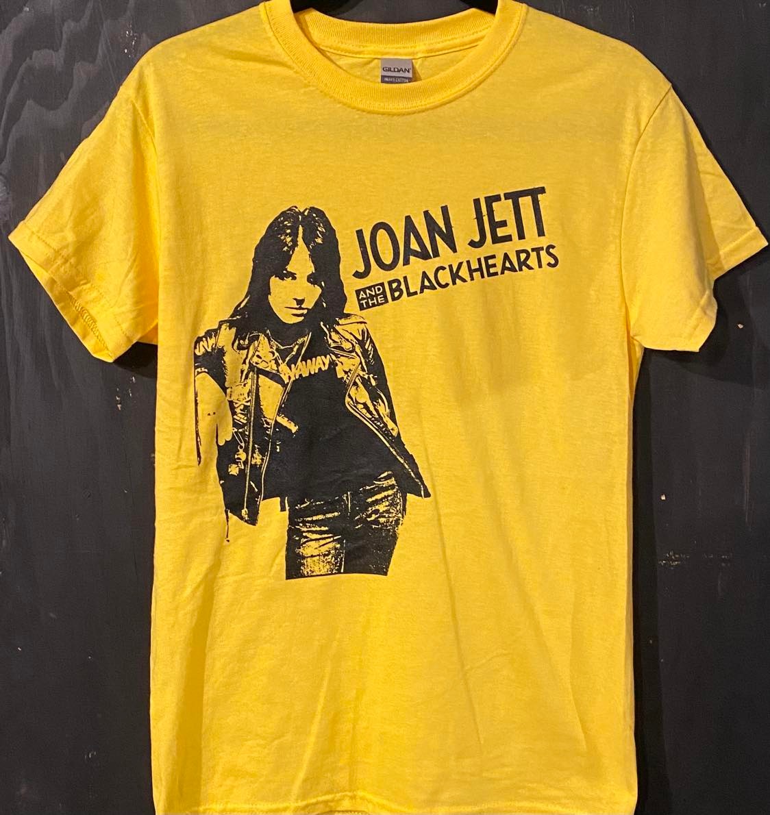 JOAN JETT AND THE BLACKHEARTS | yellow t-shirt