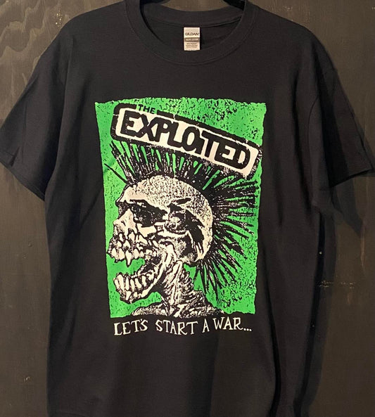 EXPLOITED | let's start a war t-shirt (2 color)
