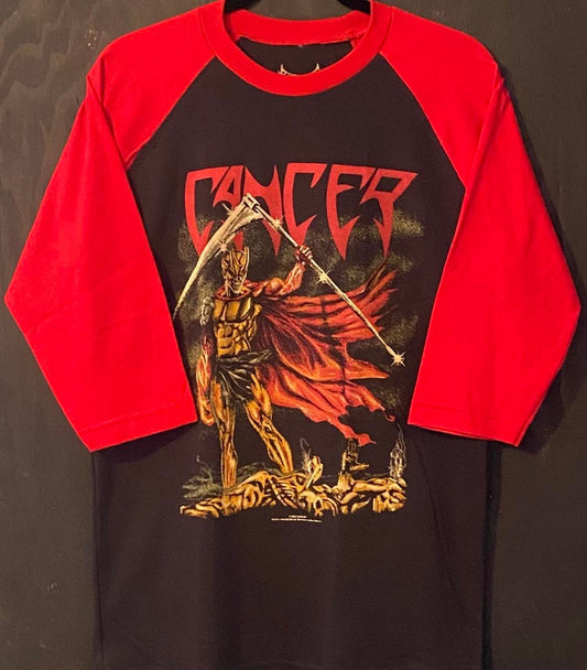 CANCER | Death Shall Rise Raglan T-Shirt