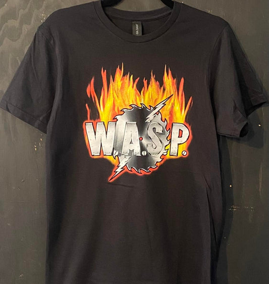 W.A.S.P. | sawblade logo t-shirt