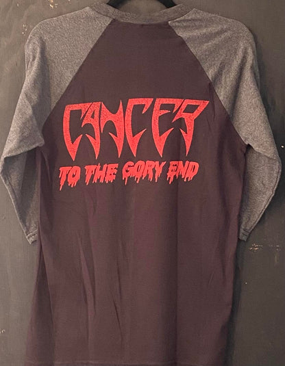 CANCER | To The Gory End Raglan T-Shirt