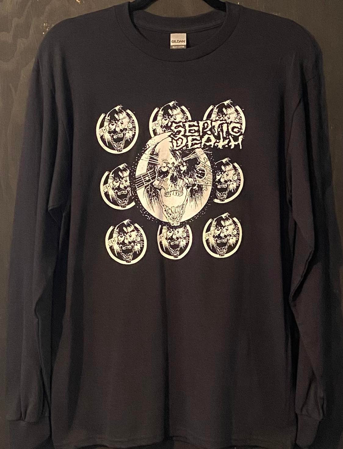 SEPTIC DEATH | Skulls Long-Sleeve T-Shirt