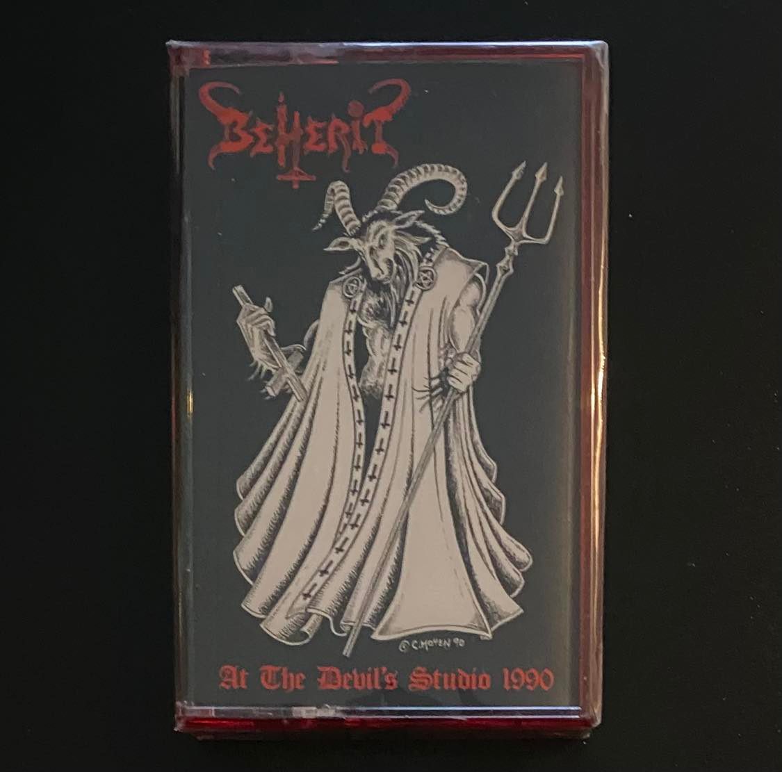 BEHERIT – At the Devil's Studio 1990 Cassette