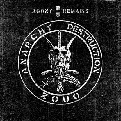 ZOUO – Agony 憎悪 Remains LP (grey vinyl)