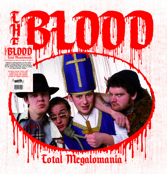 BLOOD – Total Megalomania 2xLP (white/blue vinyl)