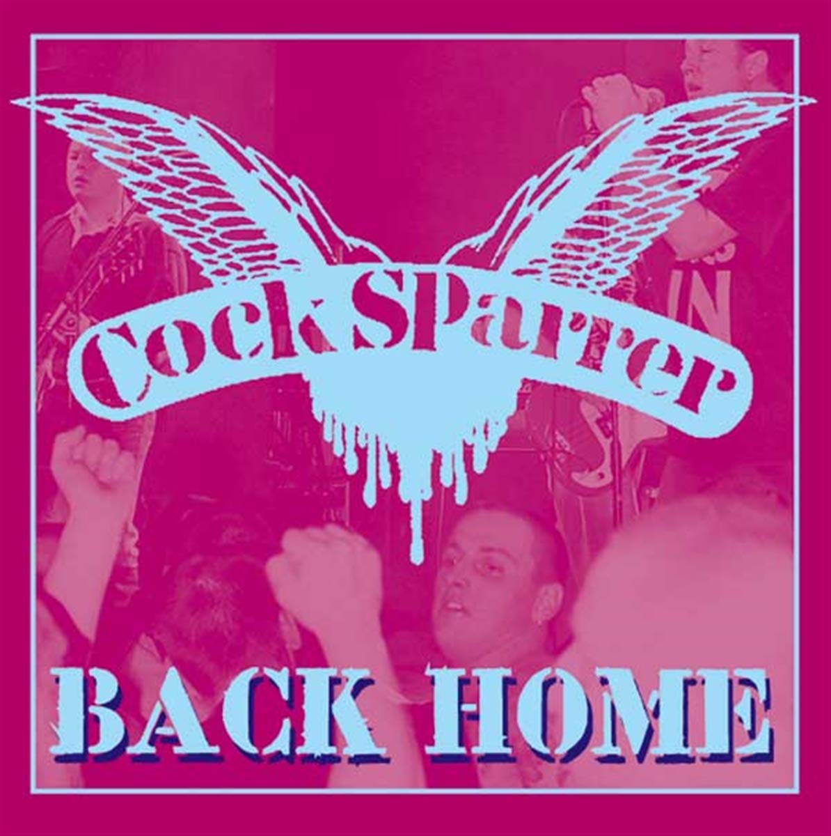 COCK SPARRER – Back Home 2xLP (claret/blue vinyl)