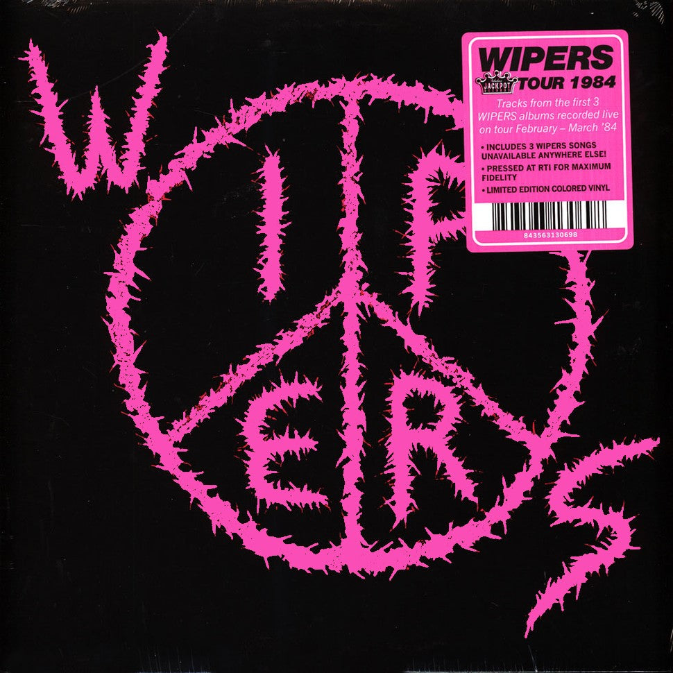 WIPERS – Tour 1984 LP (pink marbled vinyl)