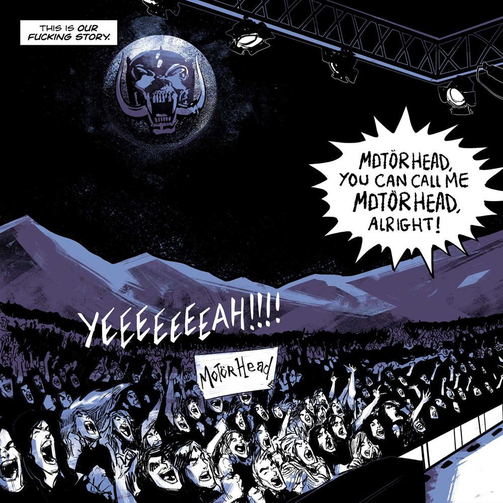 Motörhead: The Rise of the Loudest Band in the World - The Authorized Graphic Novel