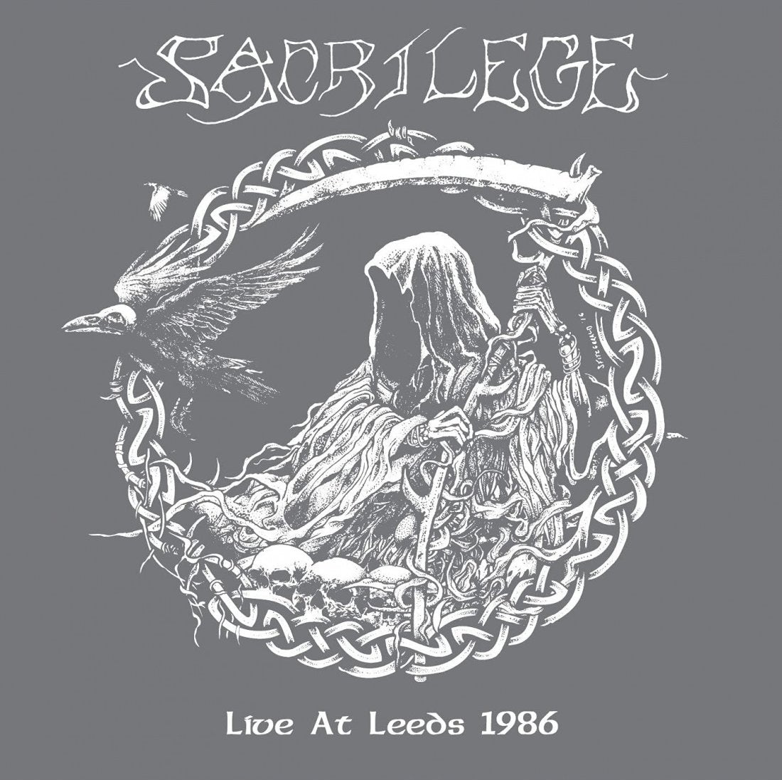 SACRILEGE – Live At Leeds 1986 LP (clear splatter vinyl)