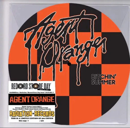 AGENT ORANGE – Bitchin' Summer 7" (picture disc)
