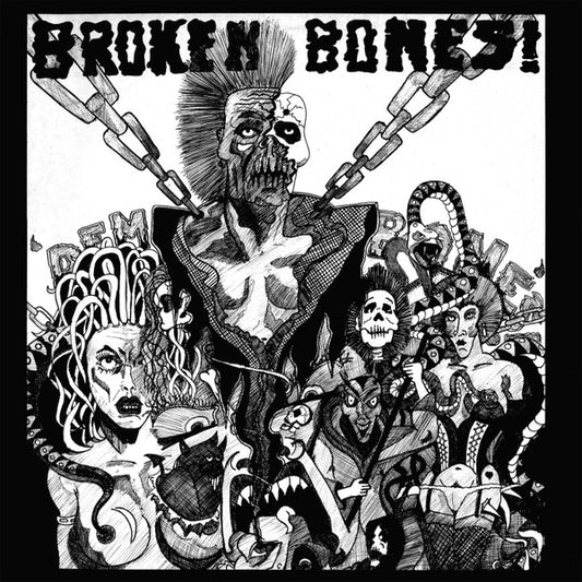 BROKEN BONES – Dem Bones LP (black/white vinyl)