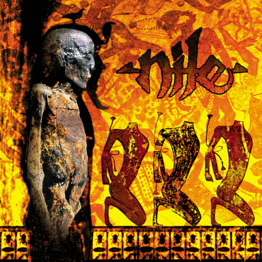 NILE – Amongst the Catacombs of Nephren-Ka LP (yellow/orange splatter vinyl)