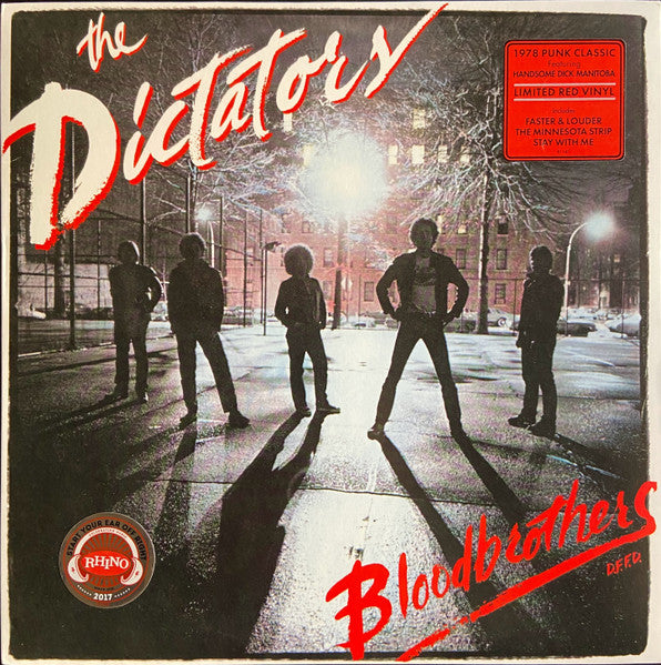 DICTATORS – Bloodbrothers LP (red vinyl)
