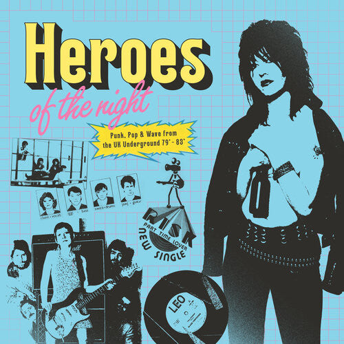 V/A – Heroes Of The Night: Punk, Pop & Wave From The UK Underground 79-83 LP
