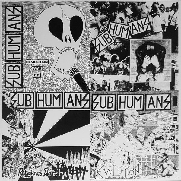 SUBHUMANS – EP–LP (red vinyl)