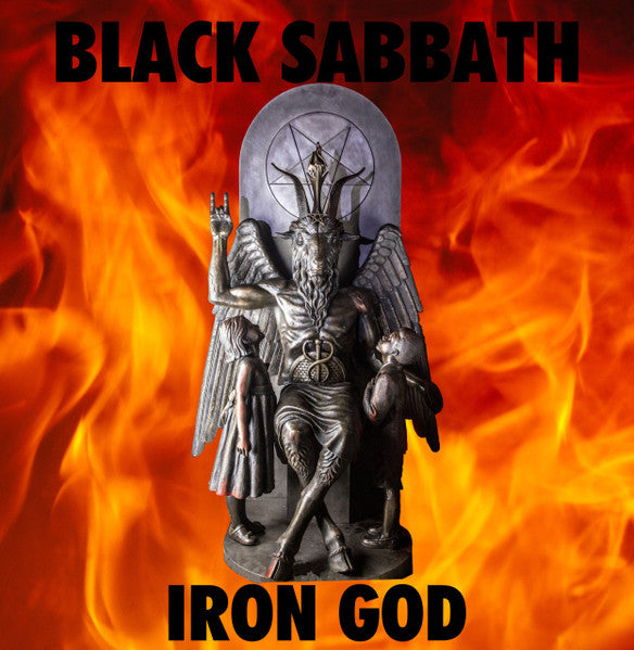 BLACK SABBATH – Iron God LP (orange vinyl)