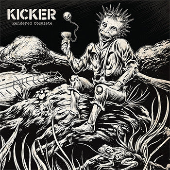 KICKER – Rendered Obsolete LP (marbled color vinyl)