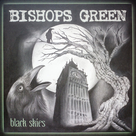 BISHOPS GREEN – Black Skies 12" (black/clear vinyl)