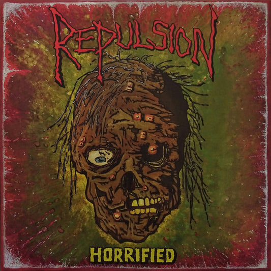 REPULSION – Horrified LP (oxblood red vinyl)