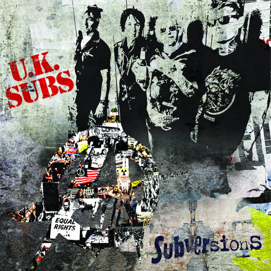 U.K. SUBS – Subversions LP (red vinyl)