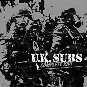 U.K. SUBS – Complete Riot 2xLP (clear vinyl)