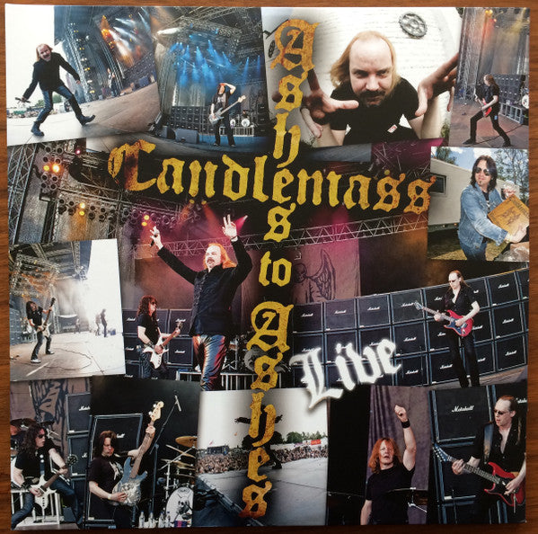 CANDLEMASS – Ashes To Ashes Live 2xLP (white/blue/yellow splatter vinyl)