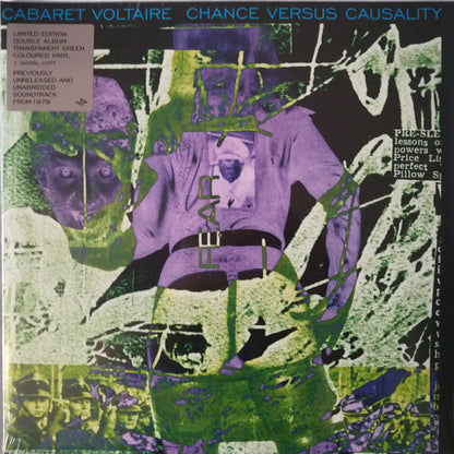 CABARET VOLTAIRE – Chance Versus Causality 2xLP (transparent green vinyl)