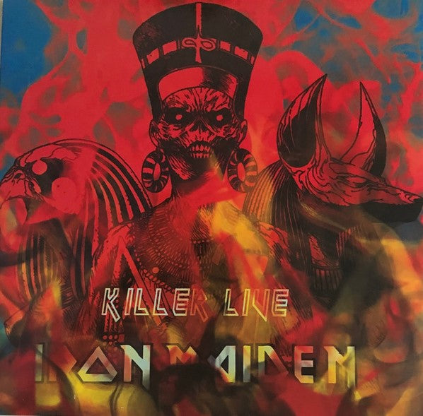 IRON MAIDEN – Killer Live LP (blue vinyl)