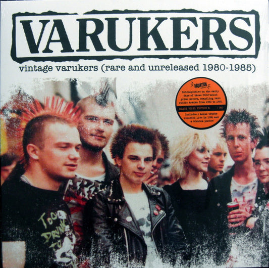 VARUKERS – Vintage Varukers (Rare And Unreleased 1980-1985) LP