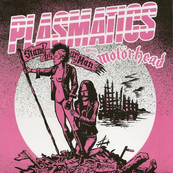 PLASMATICS with MOTÖRHEAD – Stand By Your Man 7" (red vinyl)