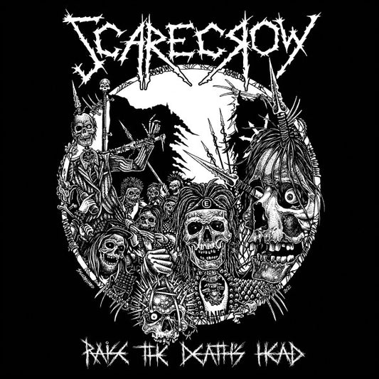 SCARECROW ‎– Raise The Death's Head 10" (black/white splatter vinyl)