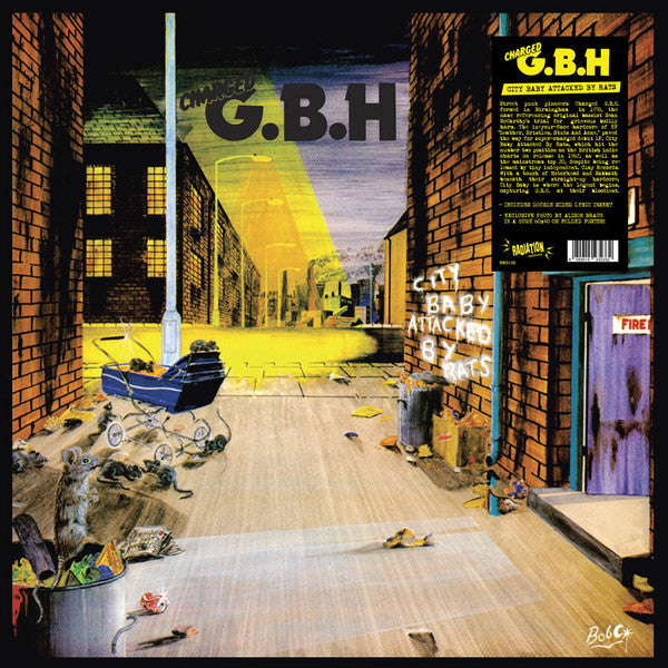 G.B.H. – City Baby Attacked By Rats LP