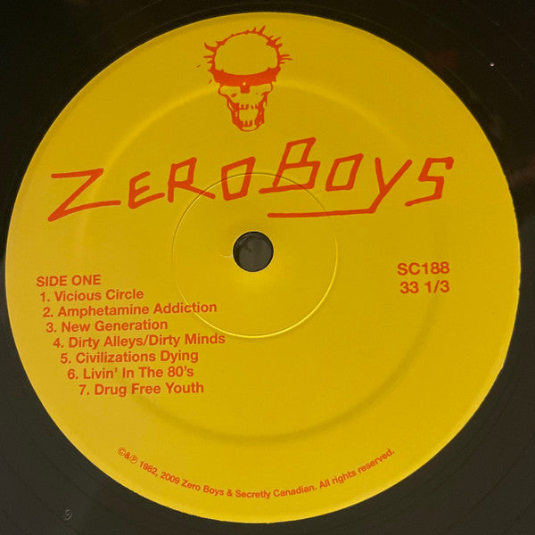 ZERO BOYS – Vicious Circle LP
