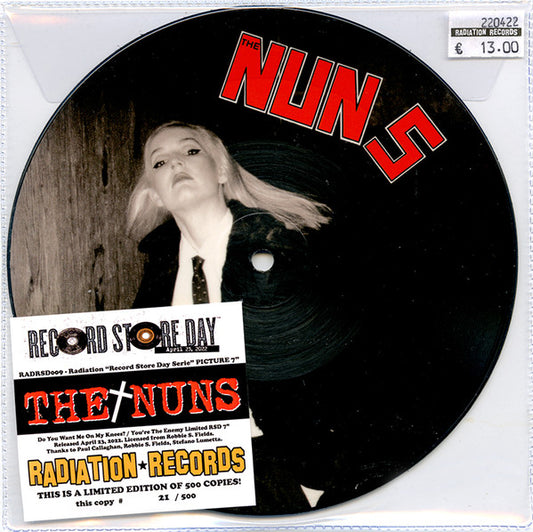 NUNS – Do You Want Me On My Knees? 7" (picture disc)