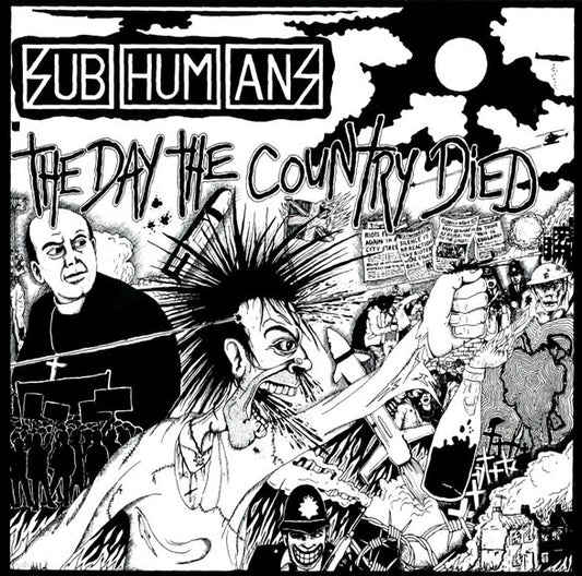 SUBHUMANS – The Day The Country Died LP (red vinyl)