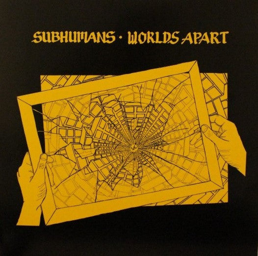 SUBHUMANS – Worlds Apart LP (red vinyl)