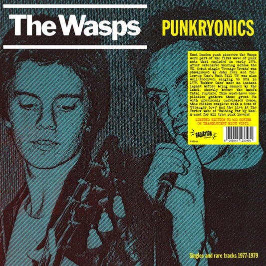 WASPS – Punkryonics: Singles & Rare Tracks 1977-1979 LP (blue translucent vinyl)