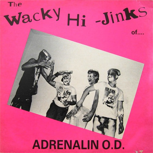 ADRENALIN O.D. – The Wacky Hi-Jinks 35th Anniversary LP (blue vinyl)